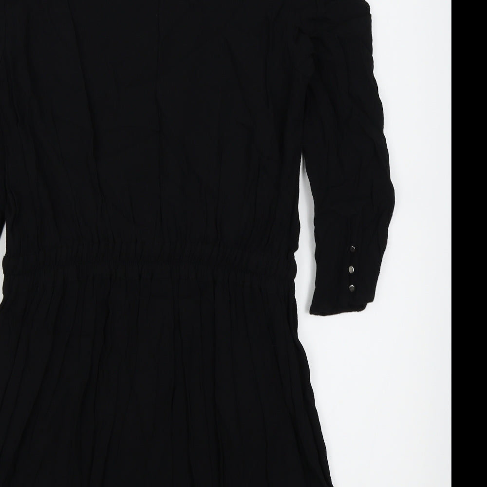 Mango Womens Black   Fit & Flare  Size 10