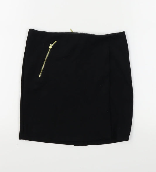 Candy Couture Girls Black   Straight & Pencil Skirt Size 10 Years