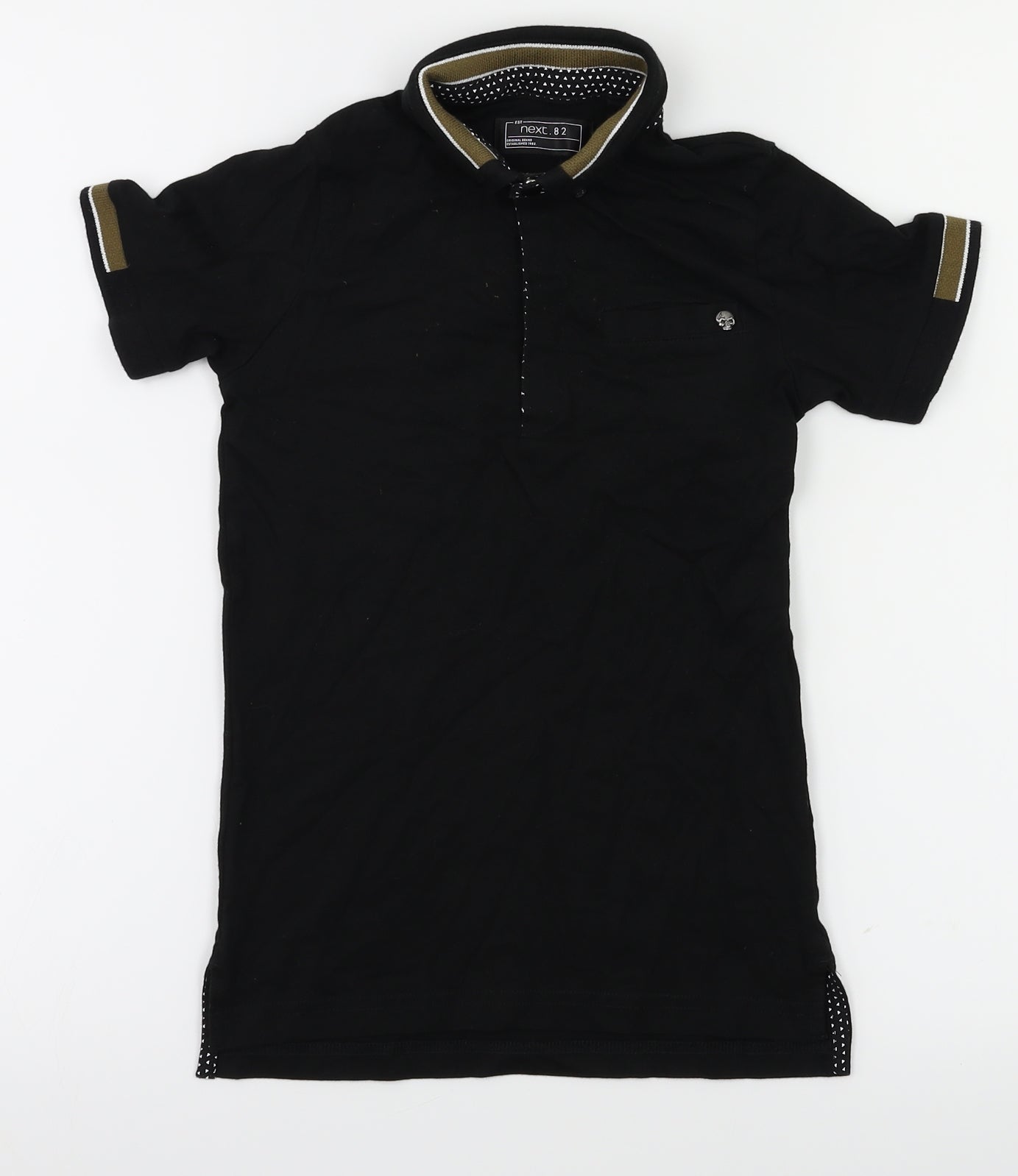 next  Boys Black   Basic T-Shirt Size 6 Years