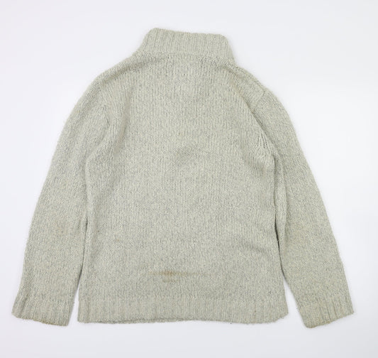 Easy Mens Beige   Pullover Sweatshirt Size S
