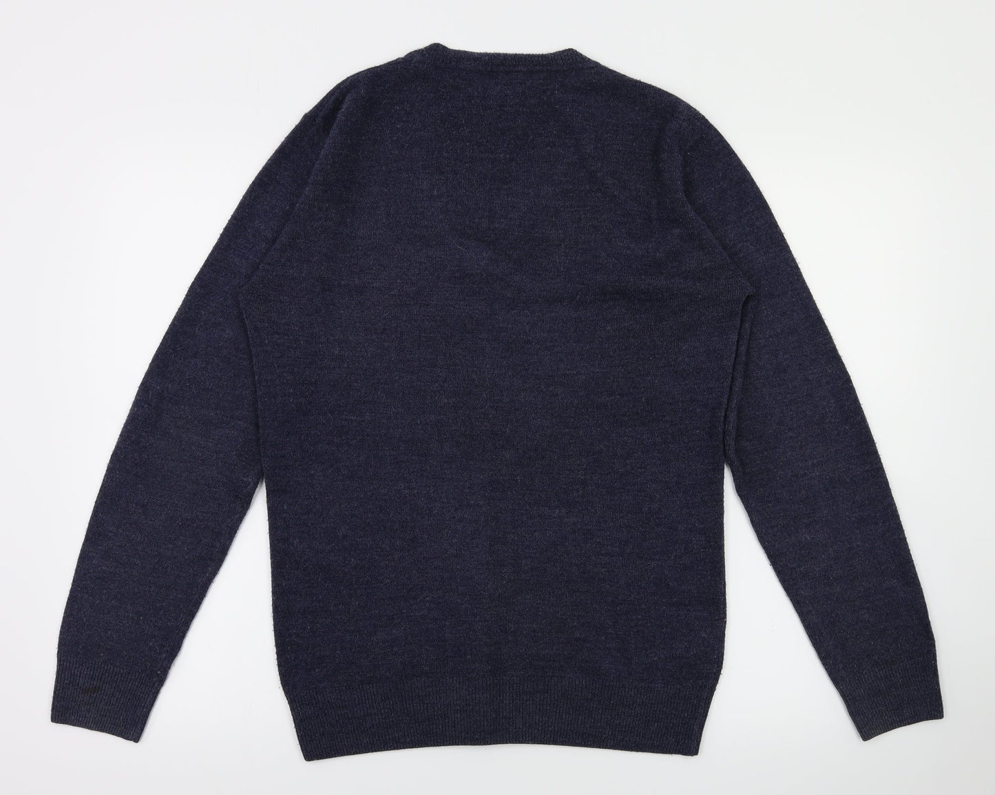 easy  Mens Blue   Pullover Sweatshirt Size S
