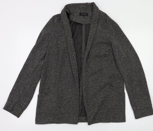 New Look Womens Grey   Jacket Suit Jacket Size 10