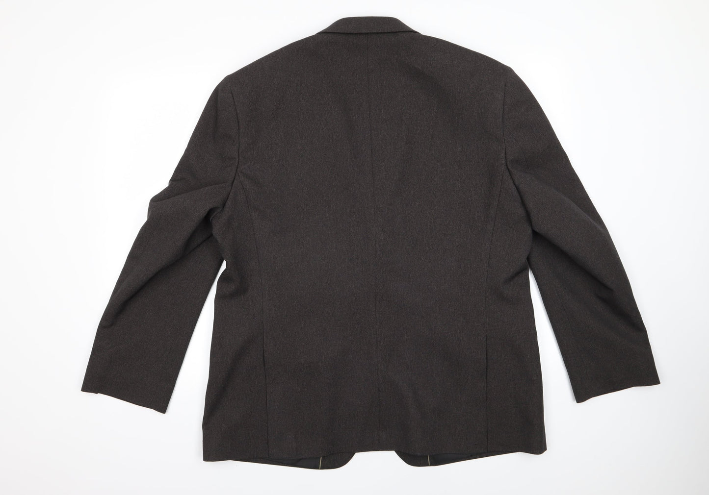 Greenwoods Mens Grey  Rayon Jacket Suit Jacket Size 44
