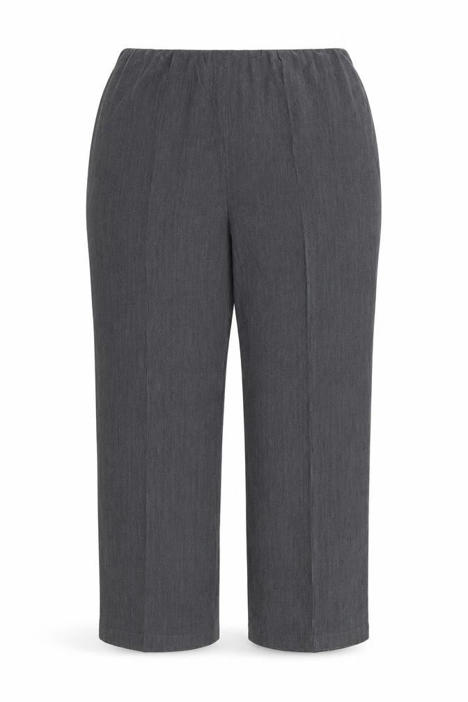 Bonmarché Womens Grey Rayon Dress Pants Trousers Size 14 L23 in