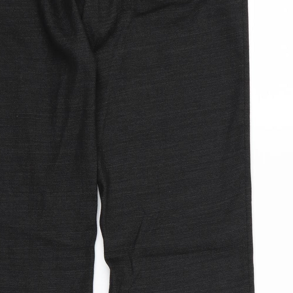Monsoon Womens Grey  Rayon Dress Pants Trousers Size 12 L31 in