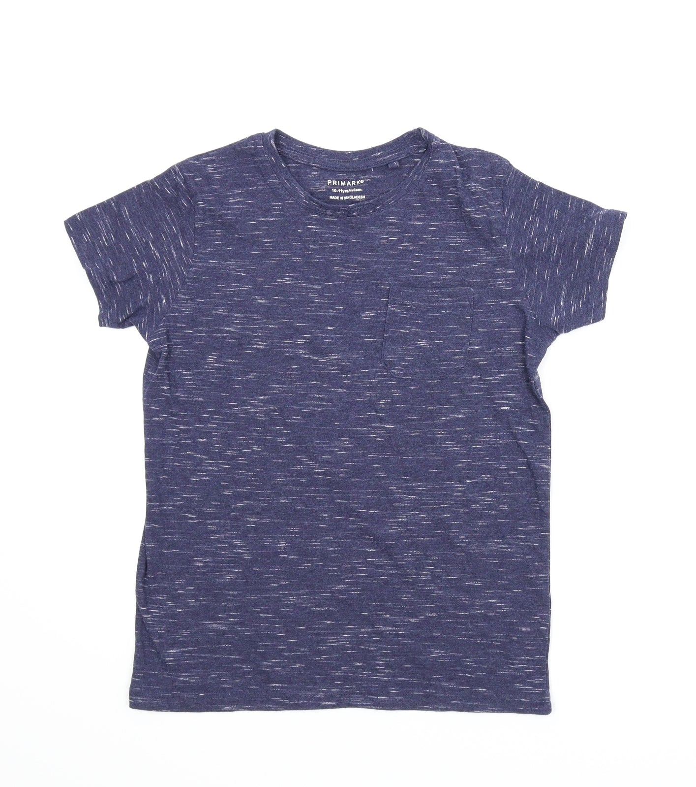 Primark Boys Blue   Basic T-Shirt Size 10 Years