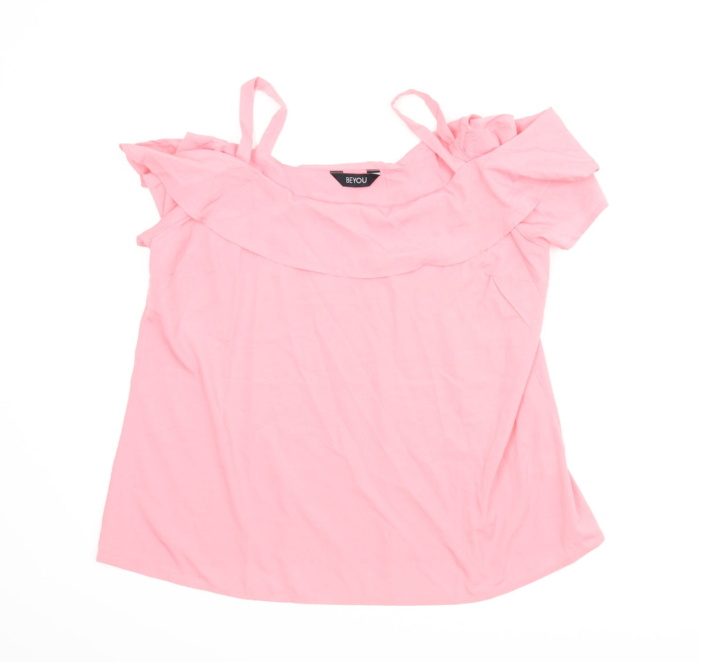BeYou Womens Pink   Camisole Blouse Size 16
