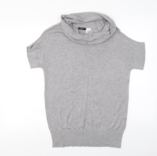 Redoute  Womens Grey   Basic T-Shirt Size 12
