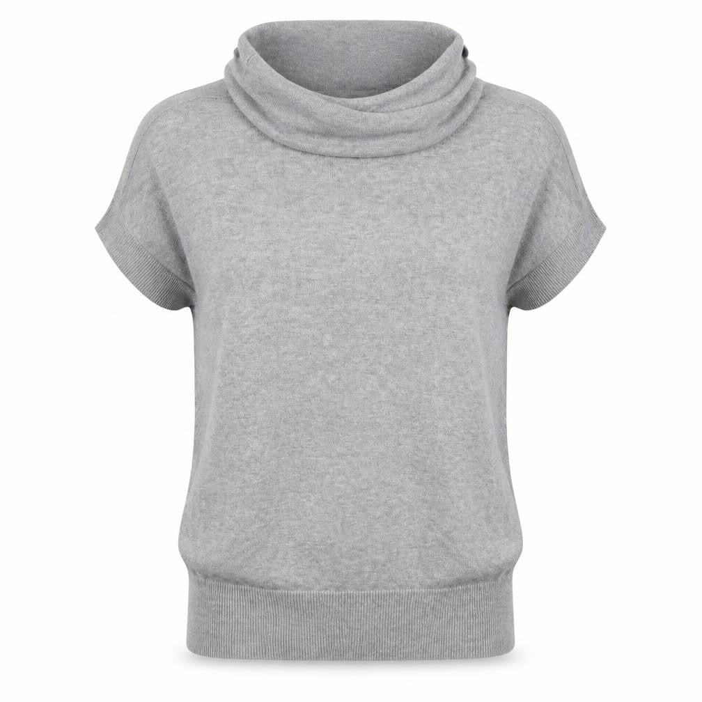 Redoute  Womens Grey   Basic T-Shirt Size 12