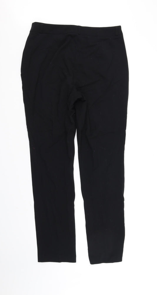 Marks and Spencer Womens Black   Trousers  Size 12 L34 in
