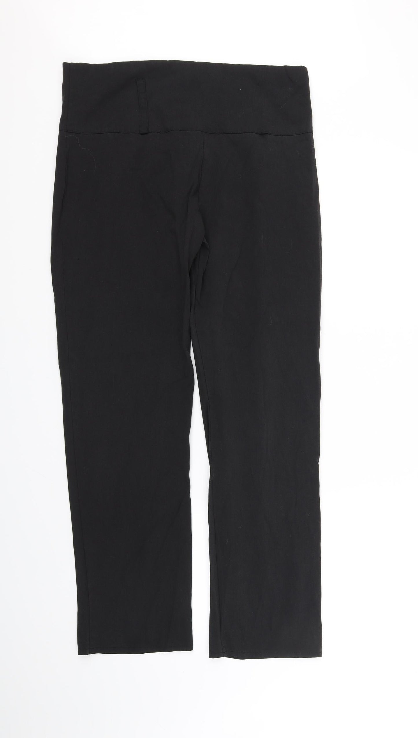 Reverse Womens Black   Trousers  Size 32 in L33 in