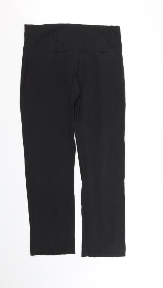 Reverse Womens Black   Trousers  Size 32 in L33 in