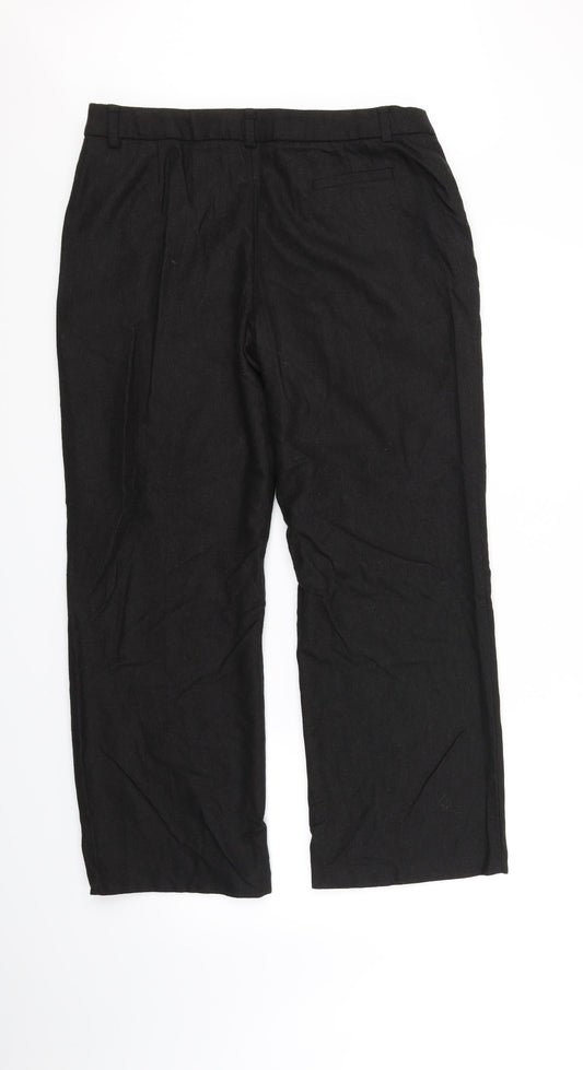Marks and Spencer Womens Beige   Trousers  Size 14 L30 in