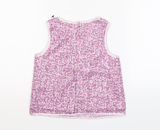 Marks and Spencer Girls Pink   Basic T-Shirt Size 4-5 Years