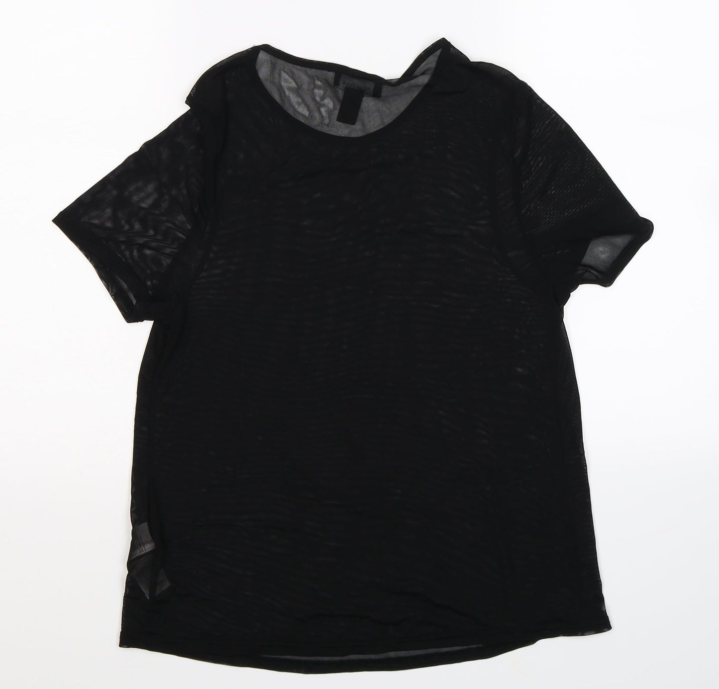 New Look Womens Black   Basic T-Shirt Size 10
