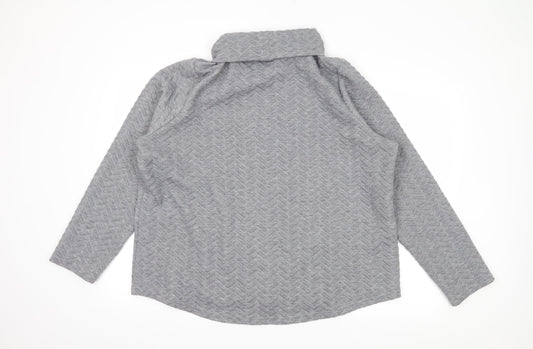 Souluxe Womens Grey   Pullover Jumper Size XL