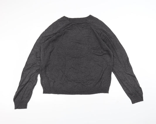 BHS Mens Grey   Pullover Jumper Size M
