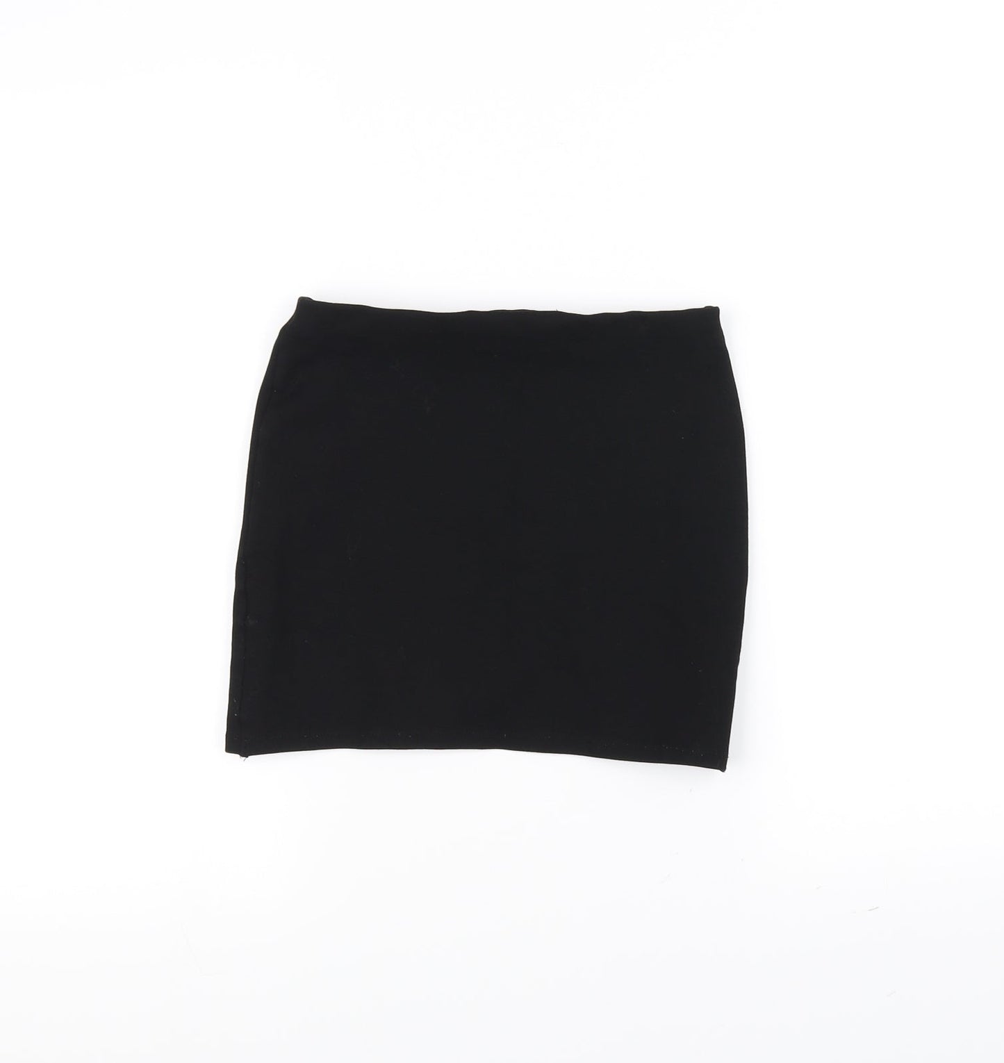 Topshop Womens Black   A-Line Skirt Size 6
