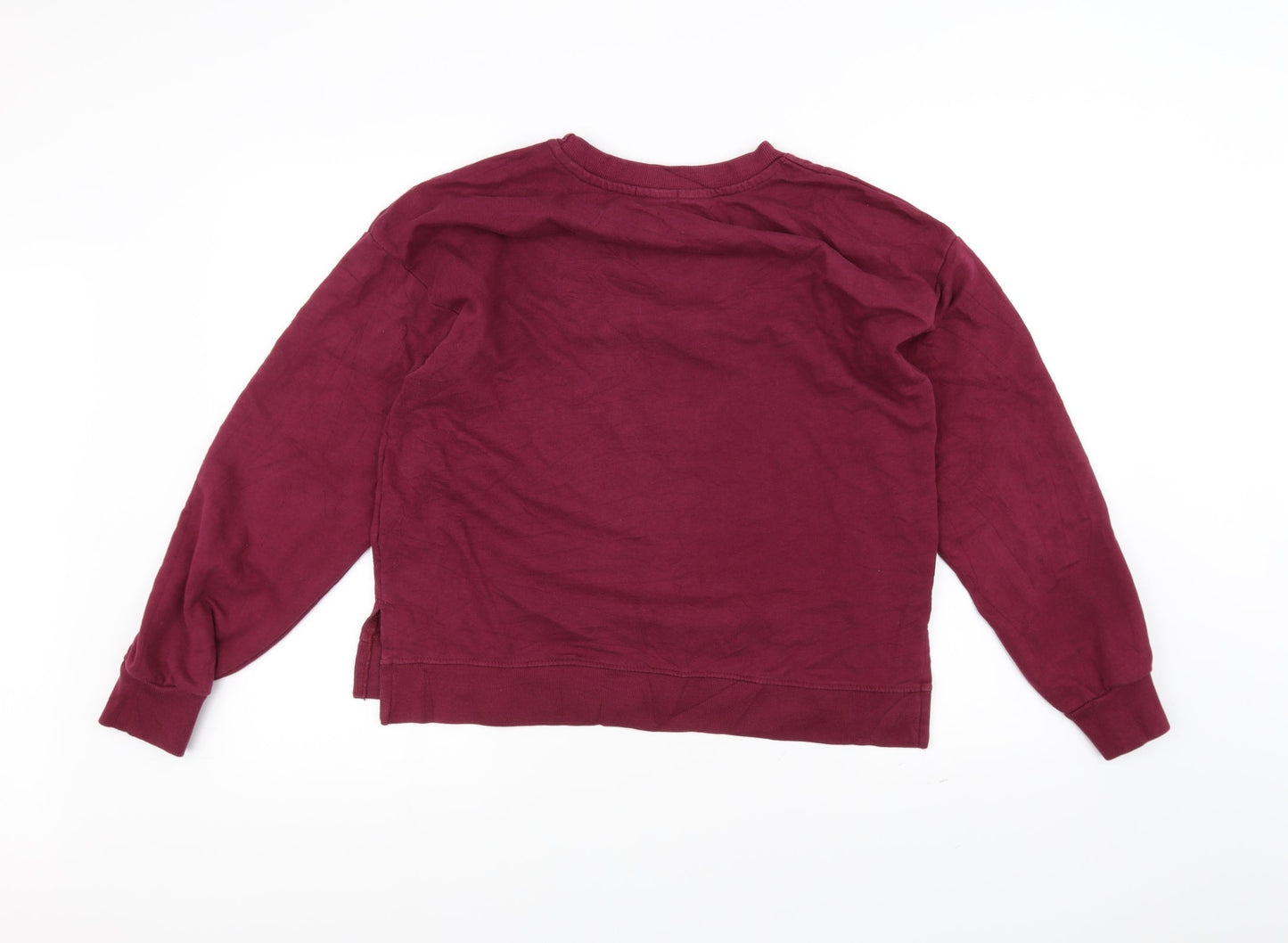 bskgirl Mens Red   Pullover Jumper Size L
