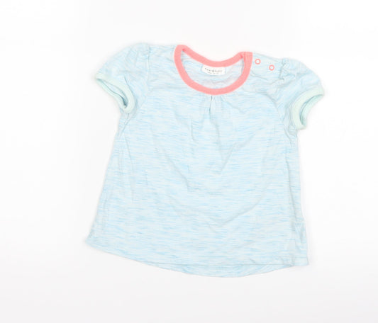 NEXT Girls Blue   Basic T-Shirt Size 9-12 Months
