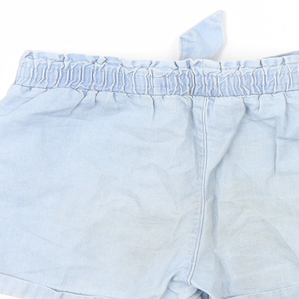 Young Dimension Girls Blue   Hot Pants Shorts Size 4-5 Years