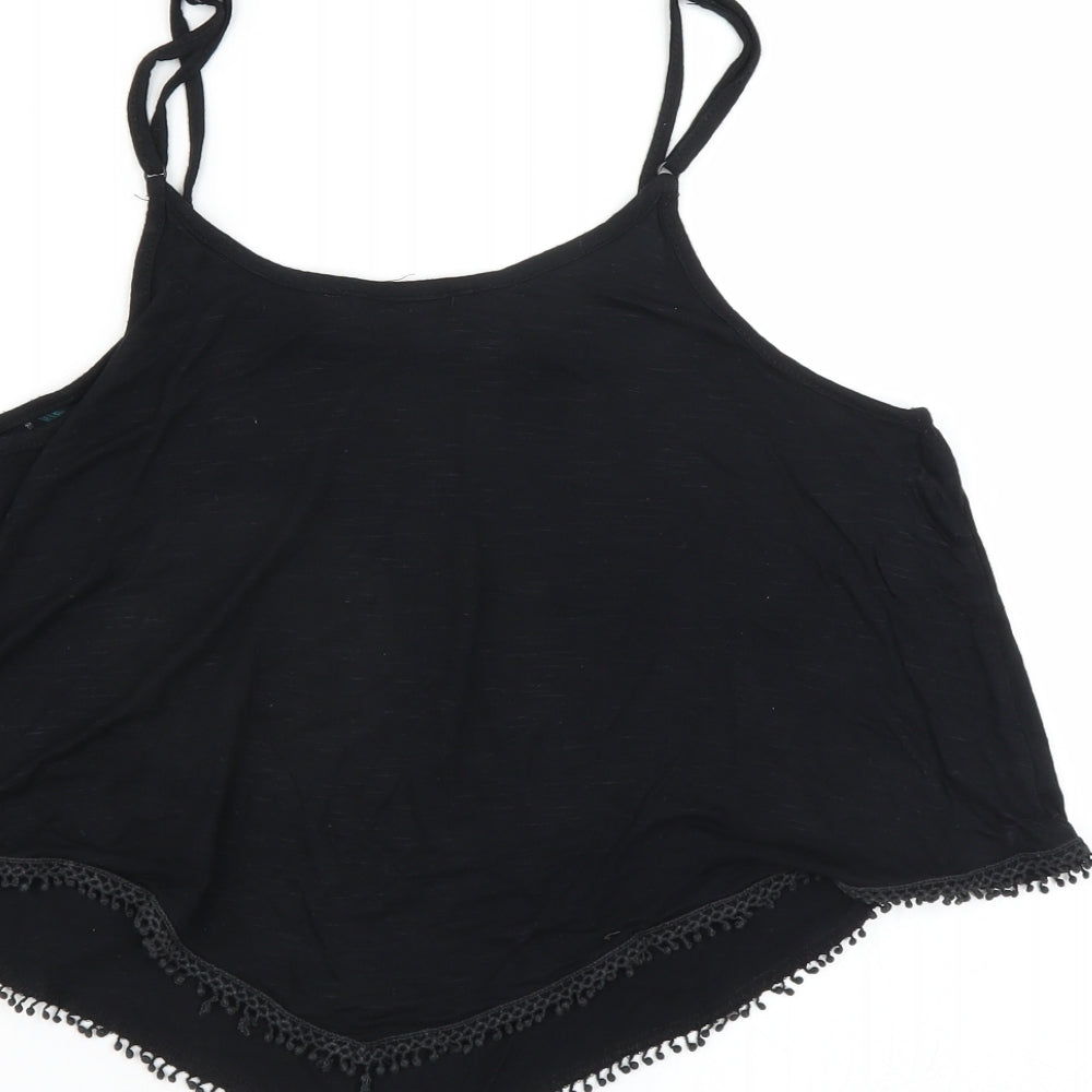 Select Womens Black   Camisole Blouse Size 12  - cropped