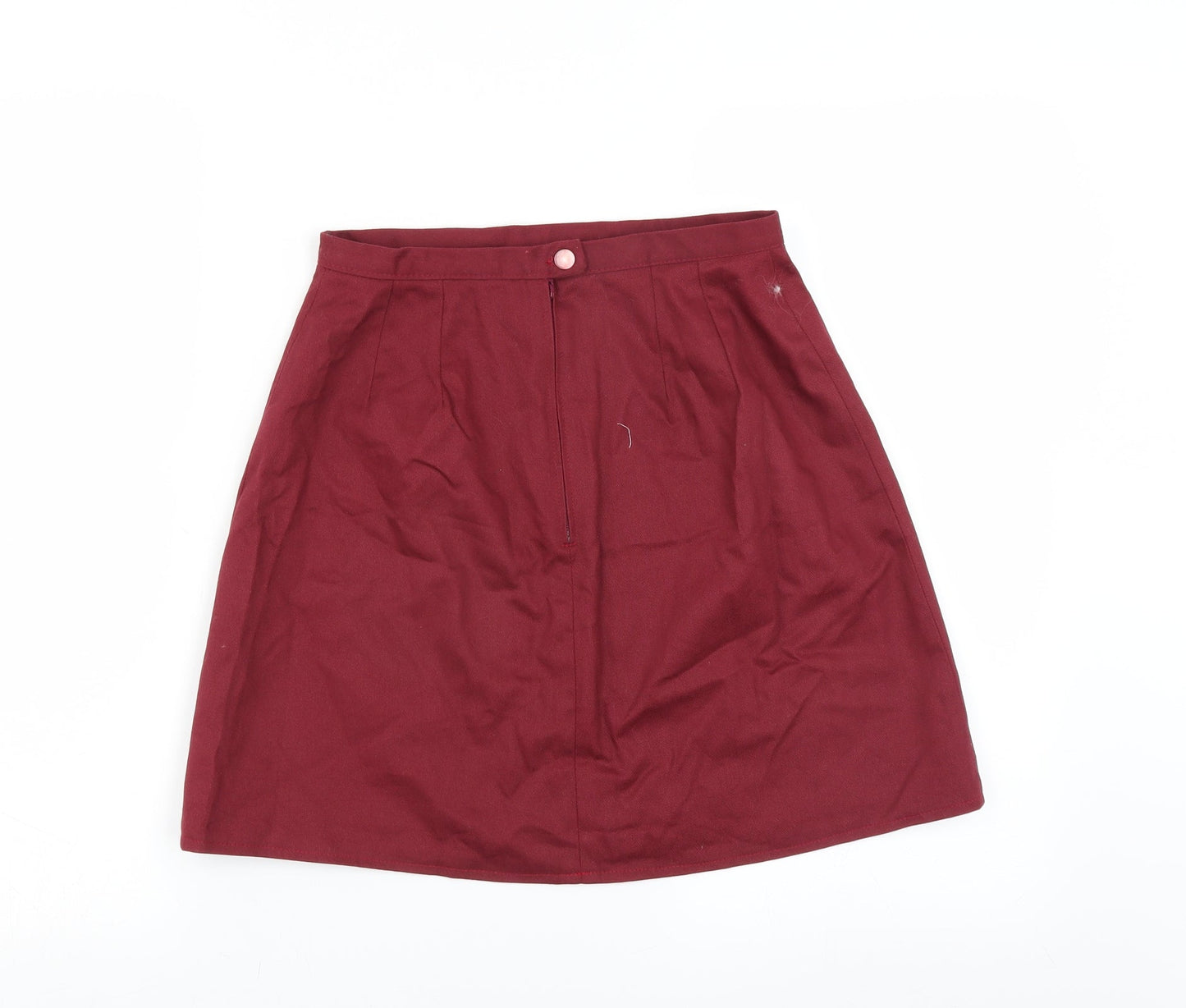 Preworn Womens Red   A-Line Skirt Size 26 in