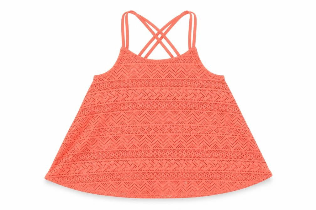 Candy Couture Girls Orange   Basic Blouse Size 9 Years