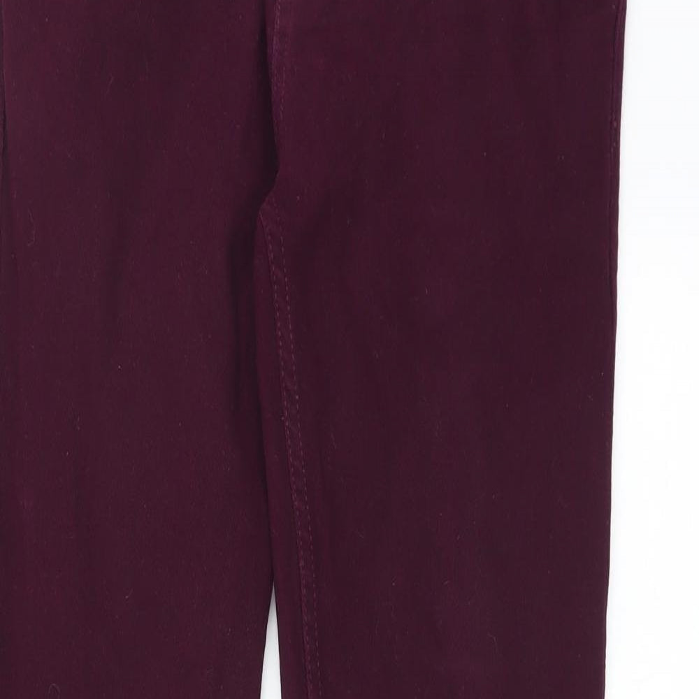 Primark Womens Purple  Denim Skinny Jeans Size 28 in L32 in