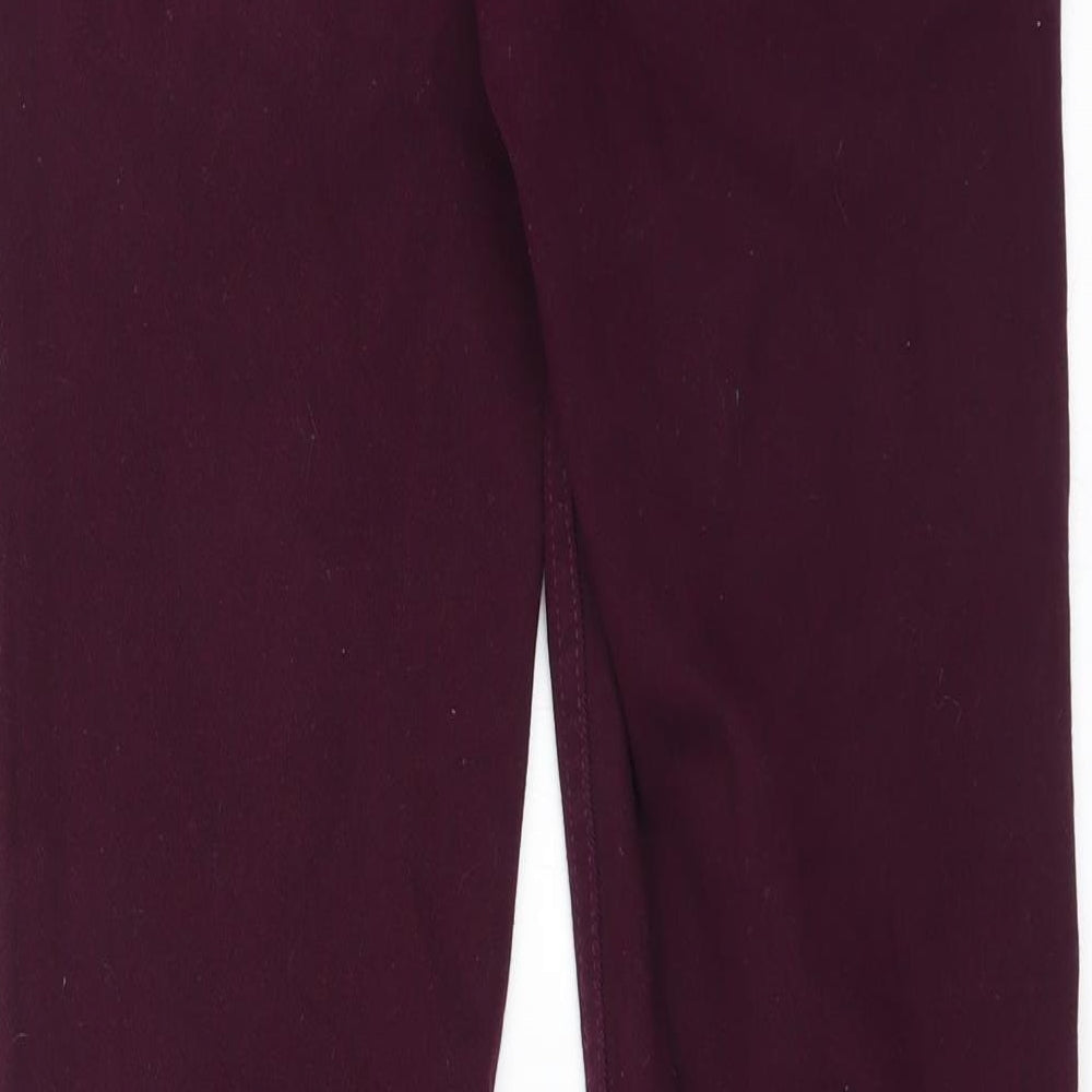 Primark Womens Purple  Denim Skinny Jeans Size 28 in L32 in