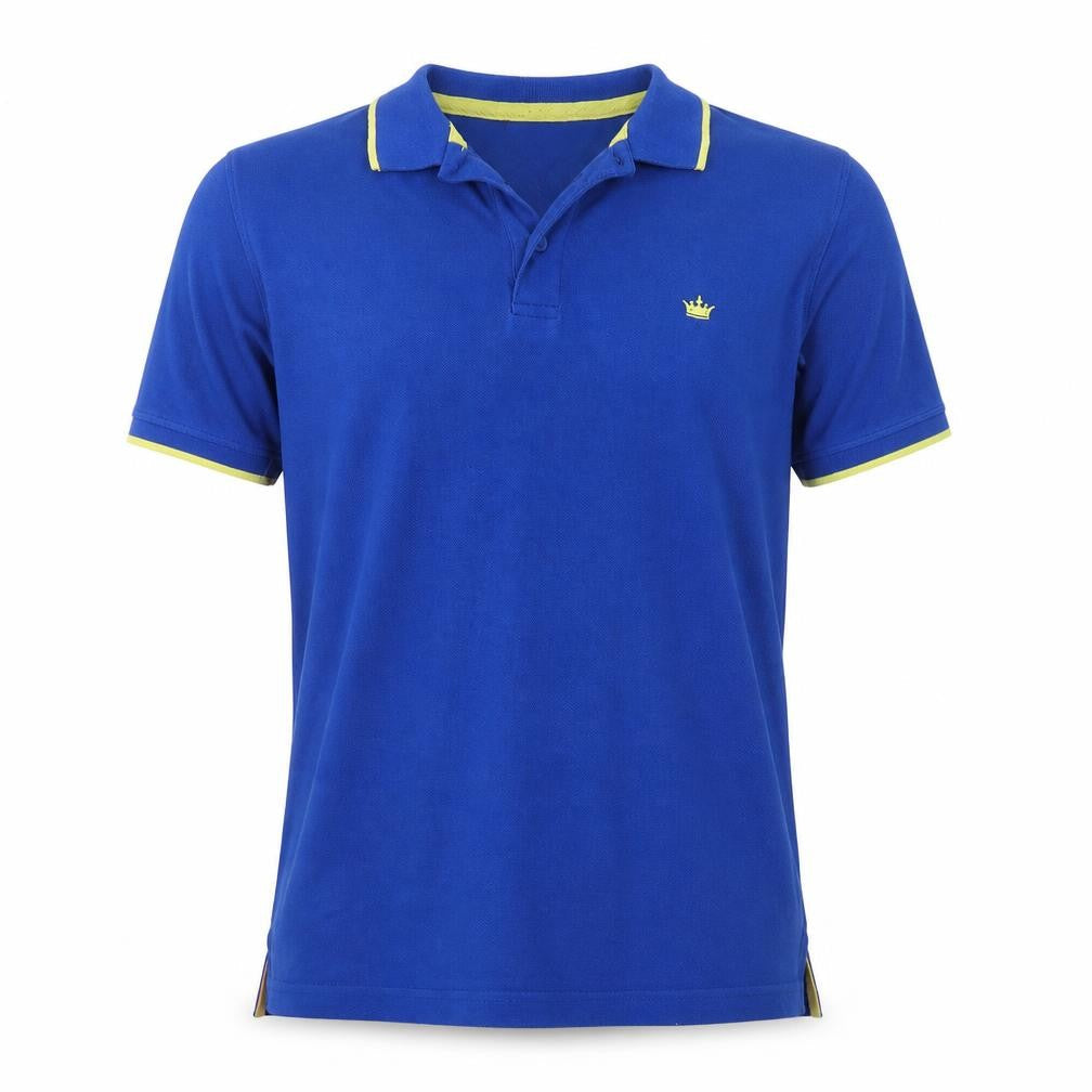 Brave Soul Mens Blue    Polo Size L
