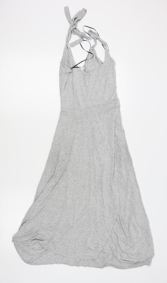 H&M Womens Grey   Fit & Flare  Size XS