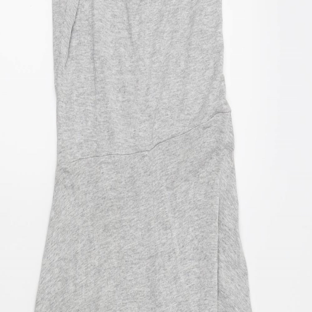 H&M Womens Grey   Fit & Flare  Size XS