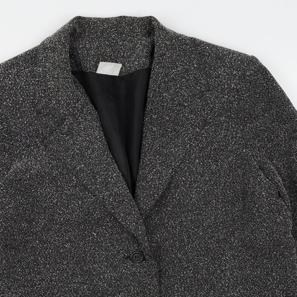 Edition Womens Black   Jacket Blazer Size 18