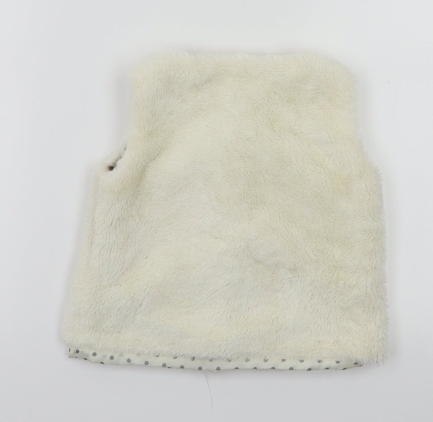 Minoti Girls Ivory   Basic Jacket Coatigan Size 2-3 Years