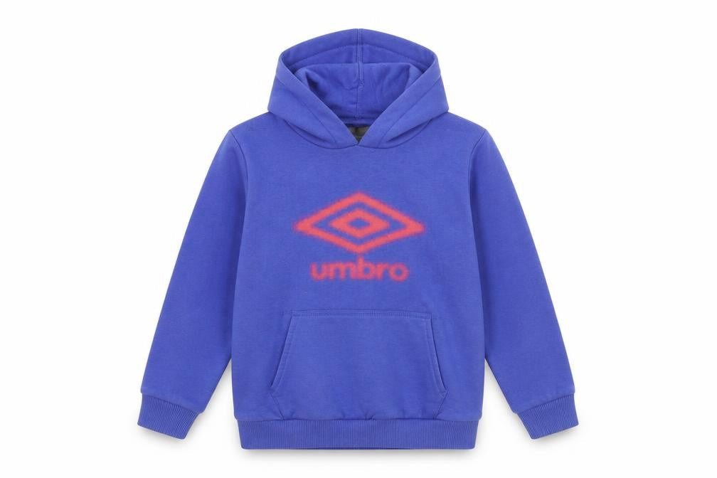 Umbro Boys Blue  Jersey Pullover Hoodie Size 6-7 Years