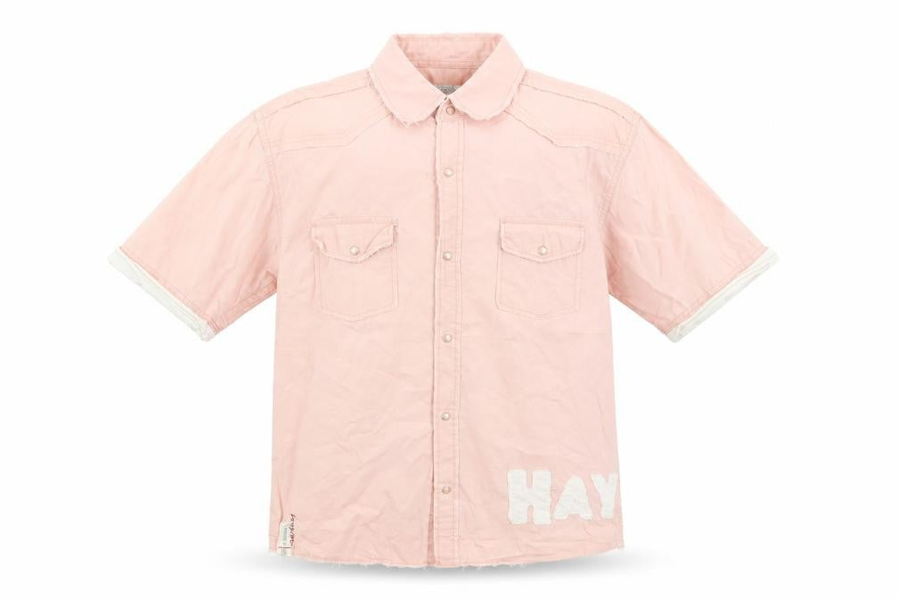 Haywire Boys Pink   Basic Button-Up Size 11-12 Years