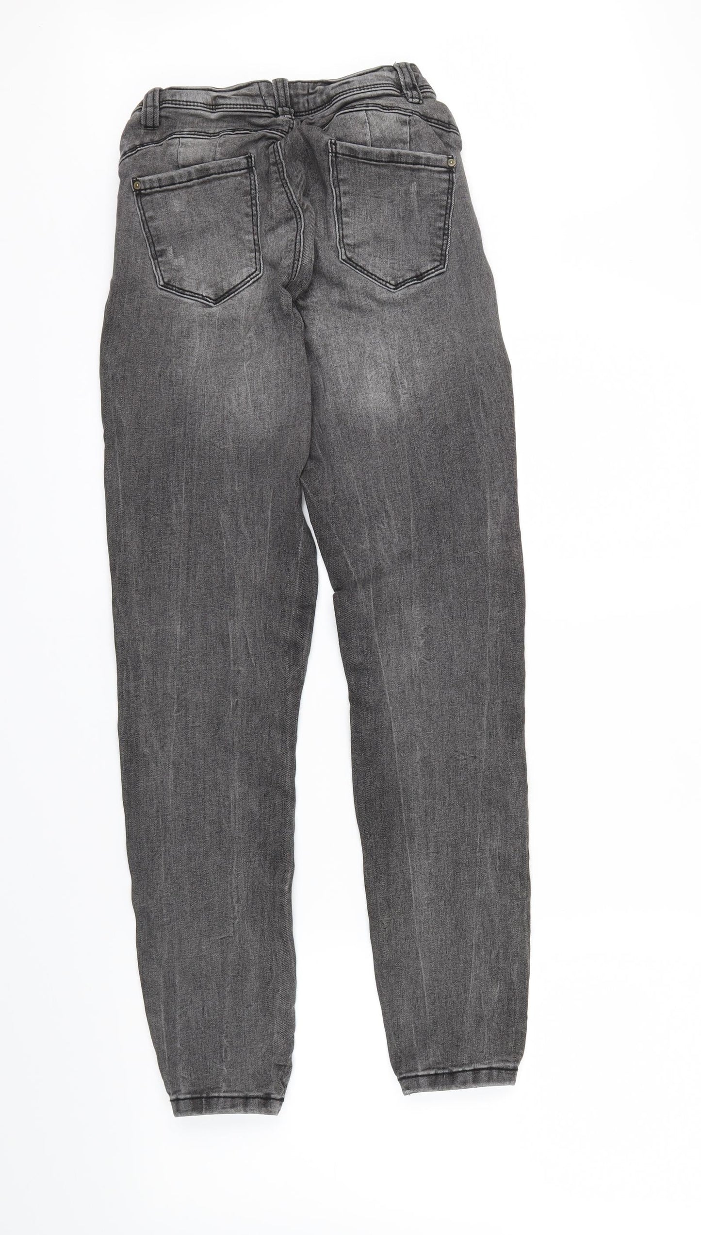 Primark Womens Grey   Skinny Jeans Size 10 L27 in