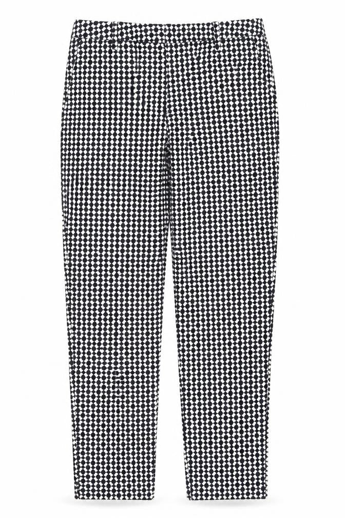 H&M Womens Black   Capri Trousers Size 40 L27 in