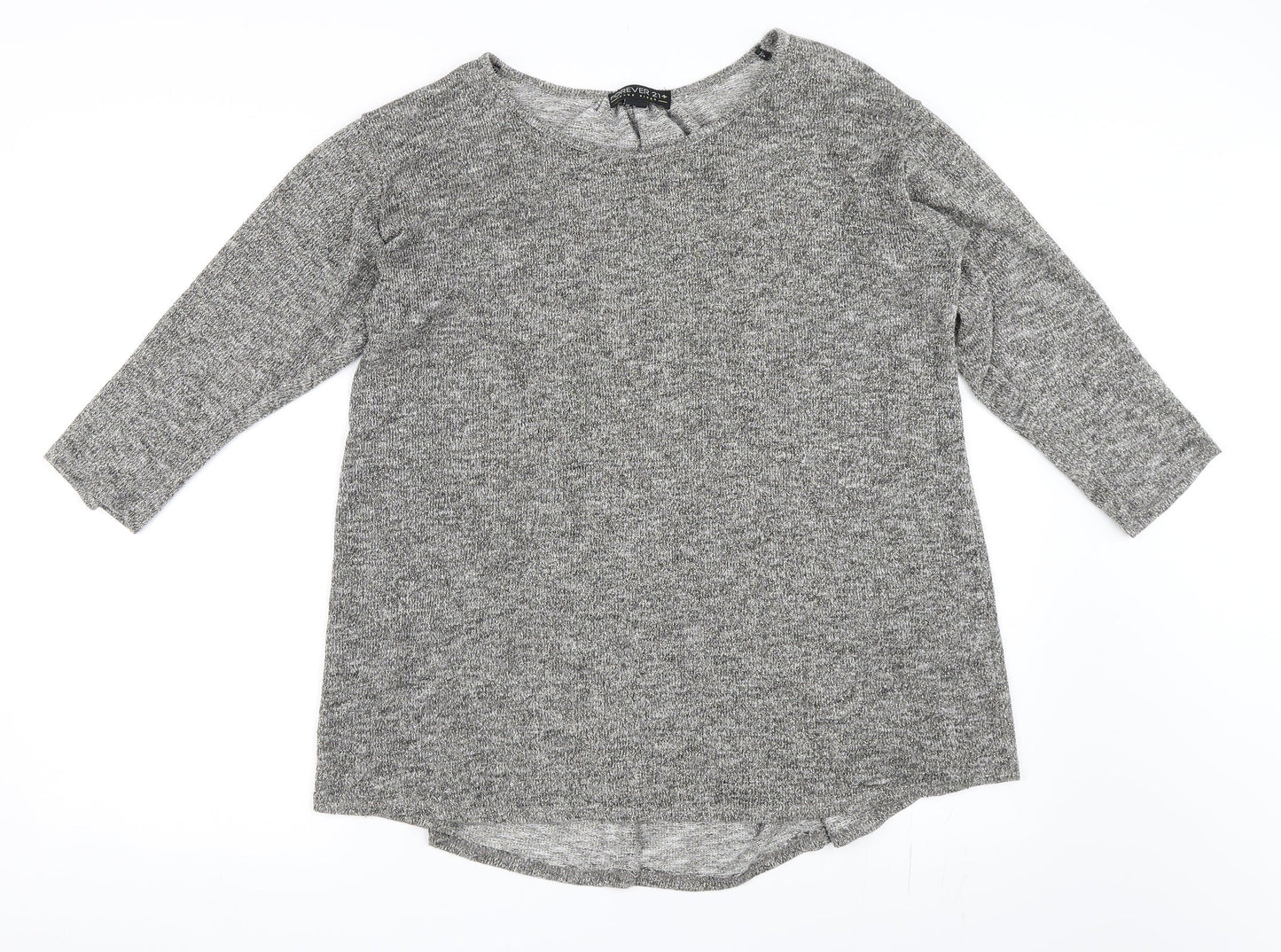 FOREVER 21 Womens Grey   Pullover Jumper Size XL
