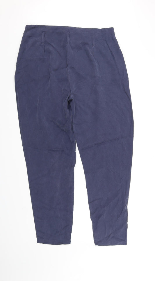 Marks and Spencer Womens Blue   Trousers  Size 14 L33 in