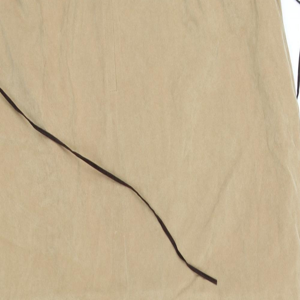 essence Womens Beige   Flare Skirt Size 20