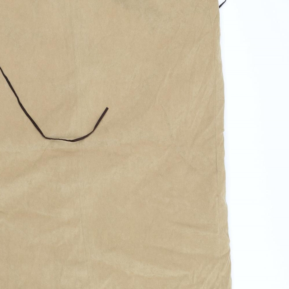 essence Womens Beige   Flare Skirt Size 20