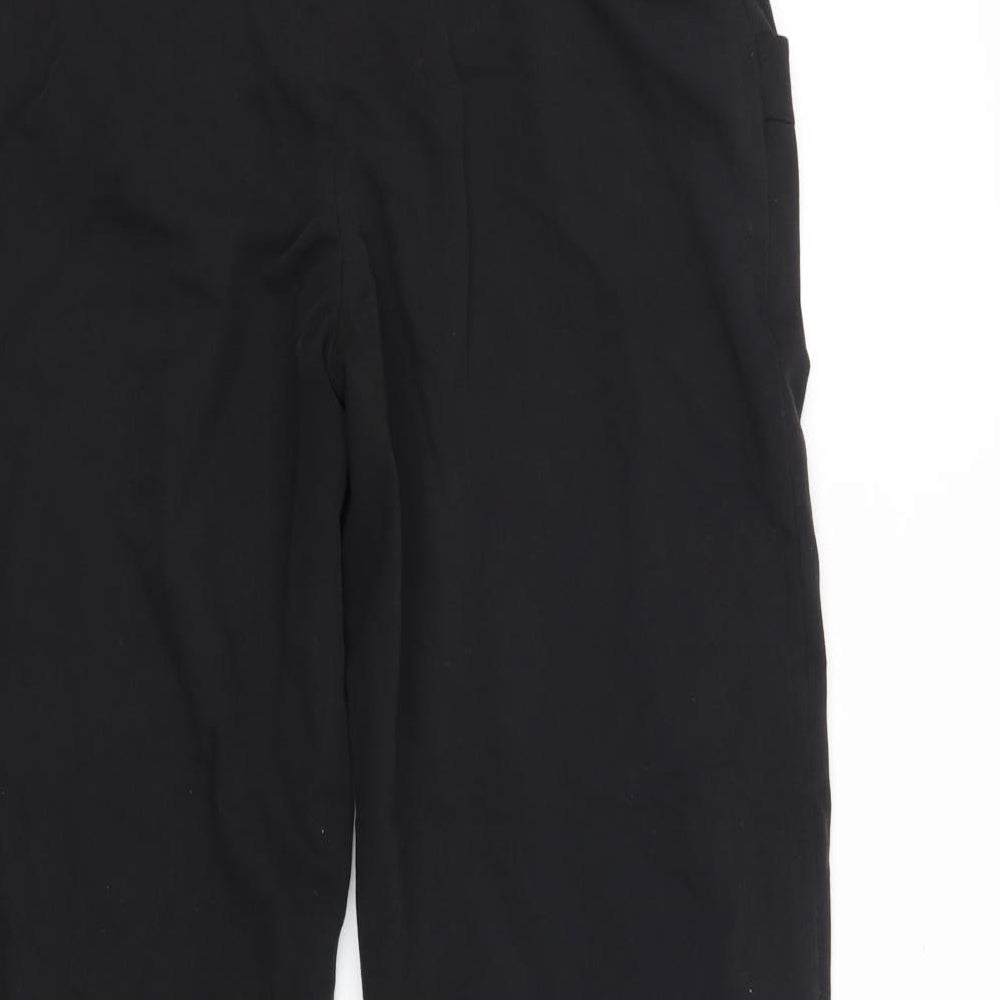 ASOS Womens Black   Trousers  Size 12 L31 in - belted