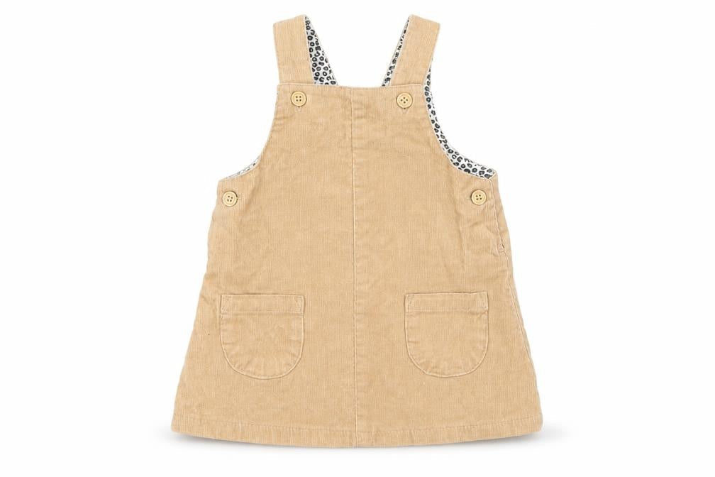 Front view of Tu Beige Fit & Flare, size 0-3, Months