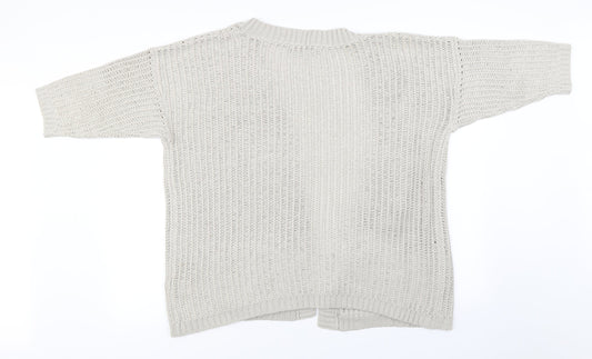 Jeffrey & Paula  Womens Beige   Pullover Jumper Size 18