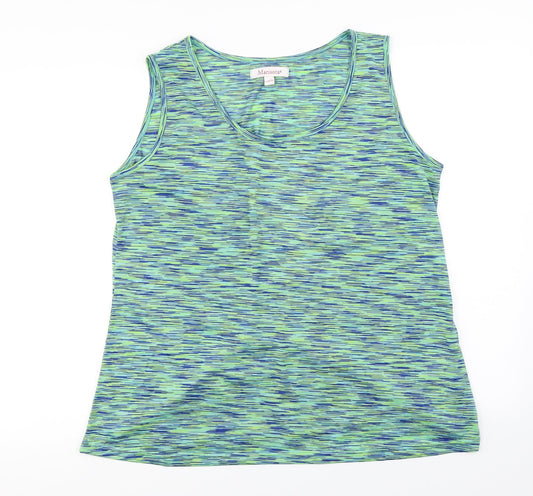 MARISOTA  Womens Green   Basic T-Shirt Size 18