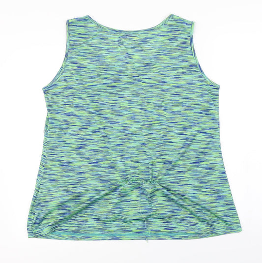 MARISOTA  Womens Green   Basic T-Shirt Size 18