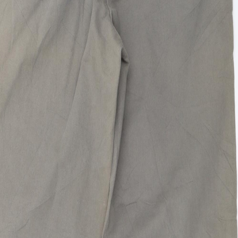 Navy blue  Womens Grey   Trousers  Size 12 L26 in