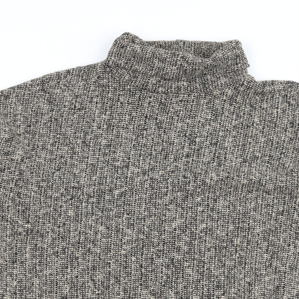 Topshop Womens Brown  Knit Pullover Jumper Size 10